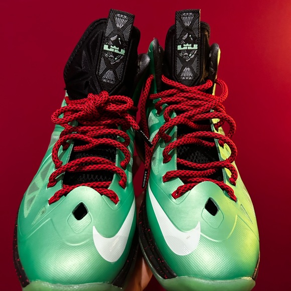 Lebron X “Cutting Jade” - sz 8 (No Box) - Picture 4 of 6